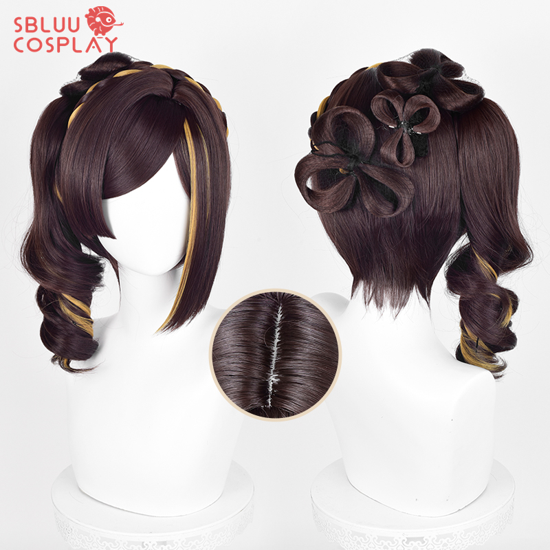 Synthetic Wigs - SBluuCosplay Genshin Impact Chiori Peluca de