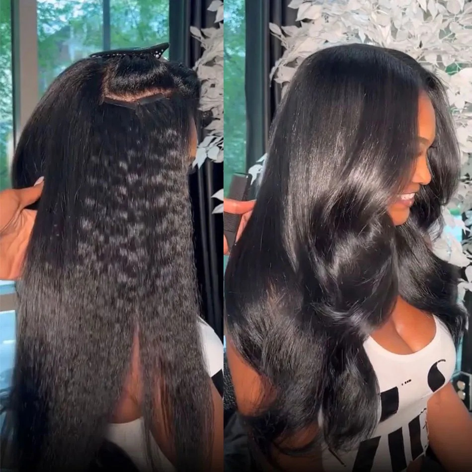 Invisible Tape In Extensions Real Hair - Extensiones de cabello con cinta recta