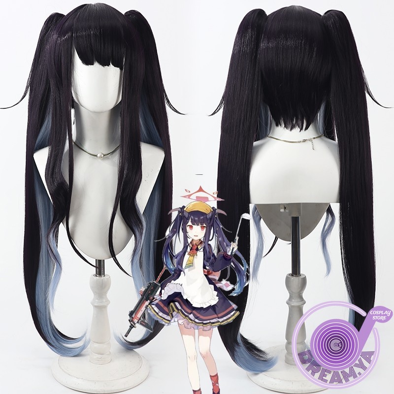Synthetic Wigs - Aikiyo Fuuka-Peluca de Cosplay de archivo