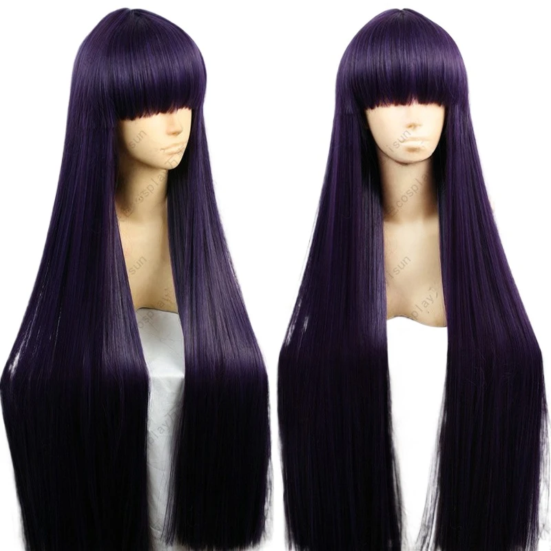 Synthetic Braided Wigs For Black Women - Sailor Mars Rei Hino 100 CM