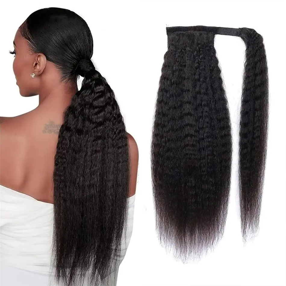 Seamless Clip In Hair Extensions Human Hair - Extensiones de cabello humano liso y