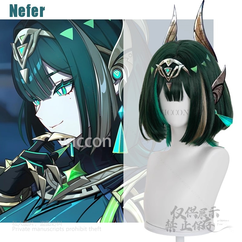 Synthetic Wigs - Juego de Anime Genshin Impact nuevo