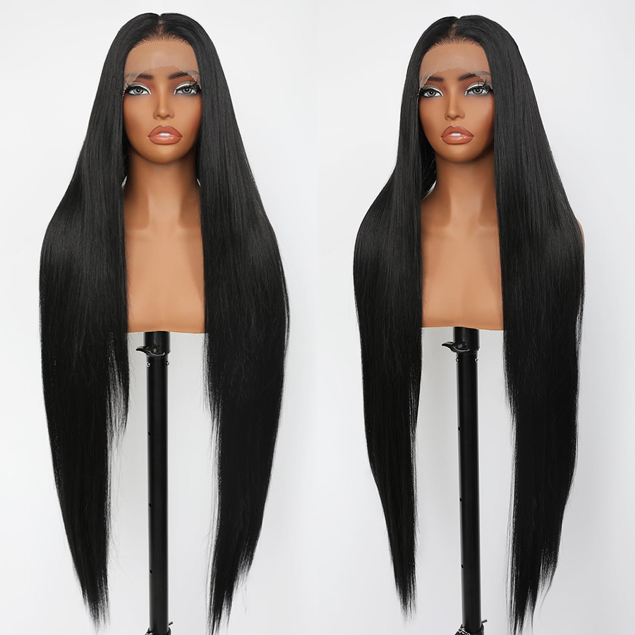 Lace Front Wigs - Pelucas de Cabello Humano Liso con
