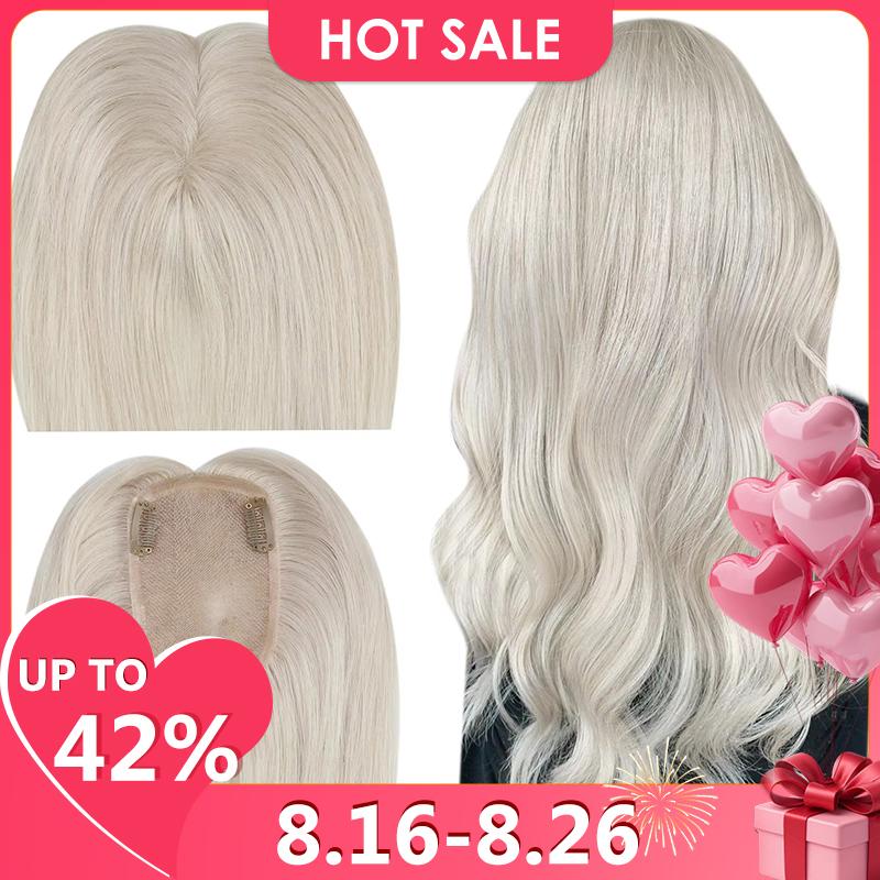 Invisible Tape In Extensions Real Hair - Ugeat-Topper de cabello humano Natural para
