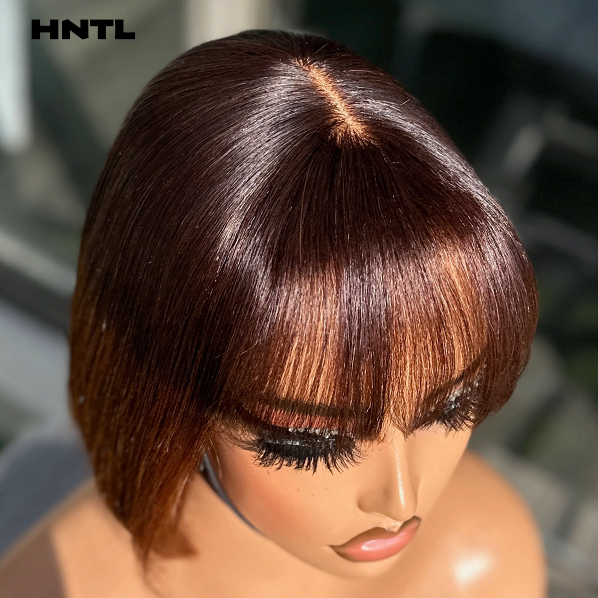 Peluca Bob con flequillo Wear  - Pre Parted 13X4 Lace Front Bob Wig reseña y precio
