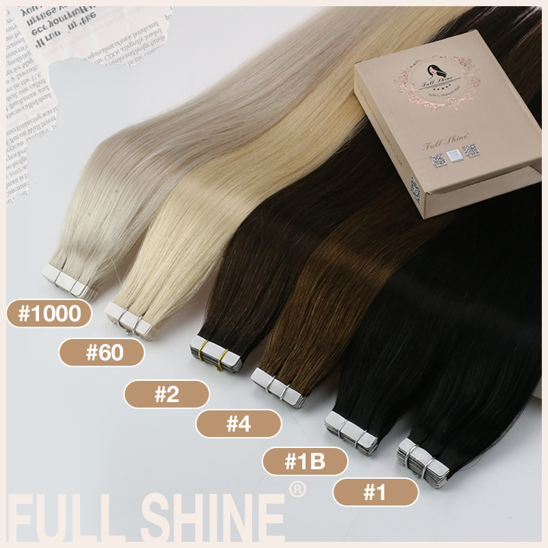 Extensiones de cabello con cin - Invisible Tape In Extensions Real Hair reseña y precio