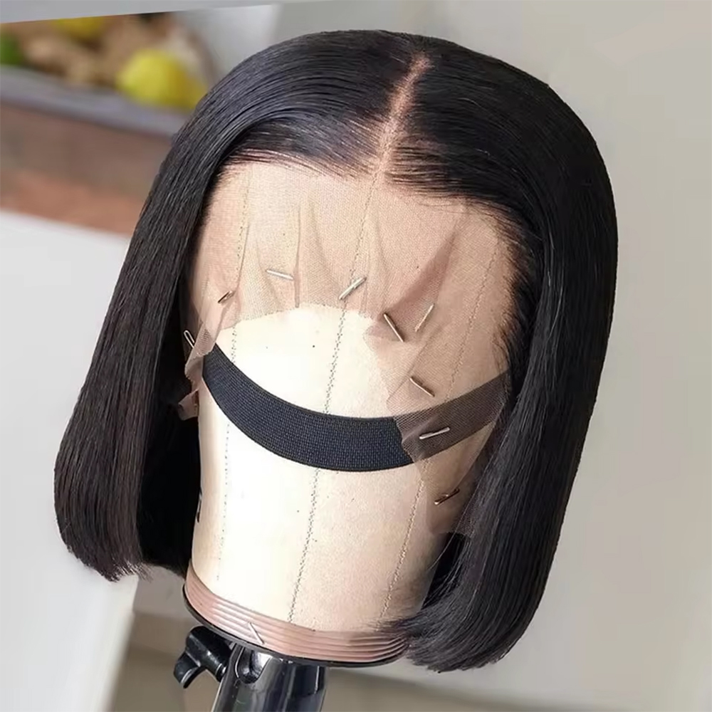 Peluca frontal de cabello huma - Glueless Wear And Go Human Hair Wig reseña y precio