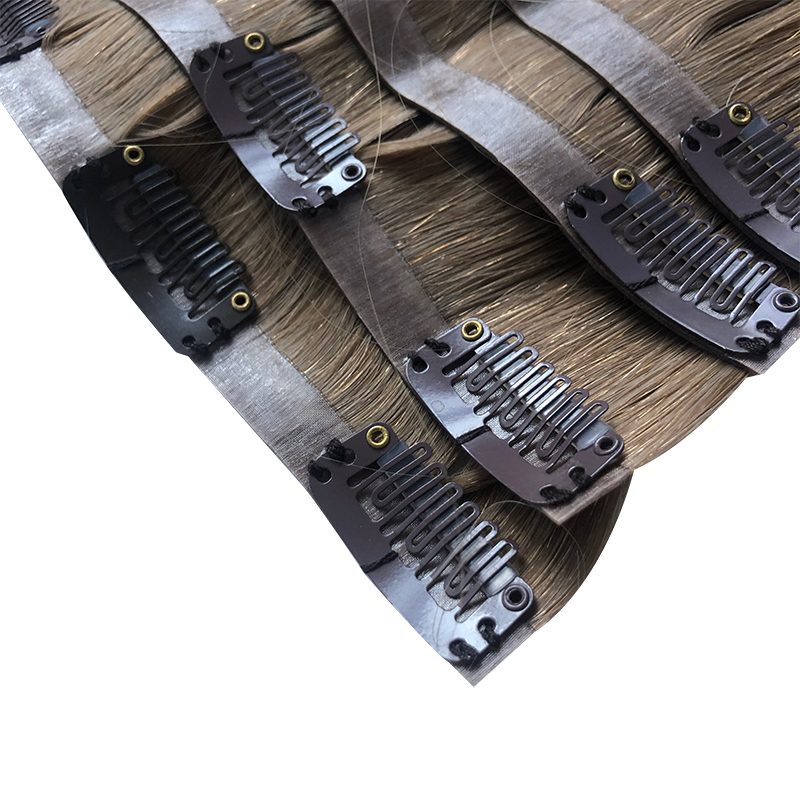 Clip Invisible recto de PU en  - Seamless Clip In Hair Extensions Human Hair reseña y precio