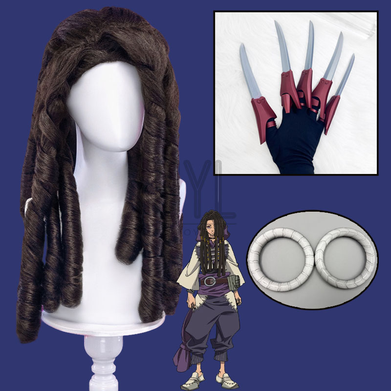 Peluca de Cosplay de Anime Gac - Synthetic Braided Wigs For Black Women reseña y precio