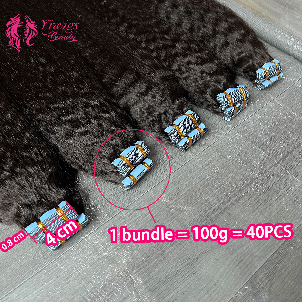 Extensiones de cabello con cin - Invisible Tape In Extensions Real Hair reseña y precio