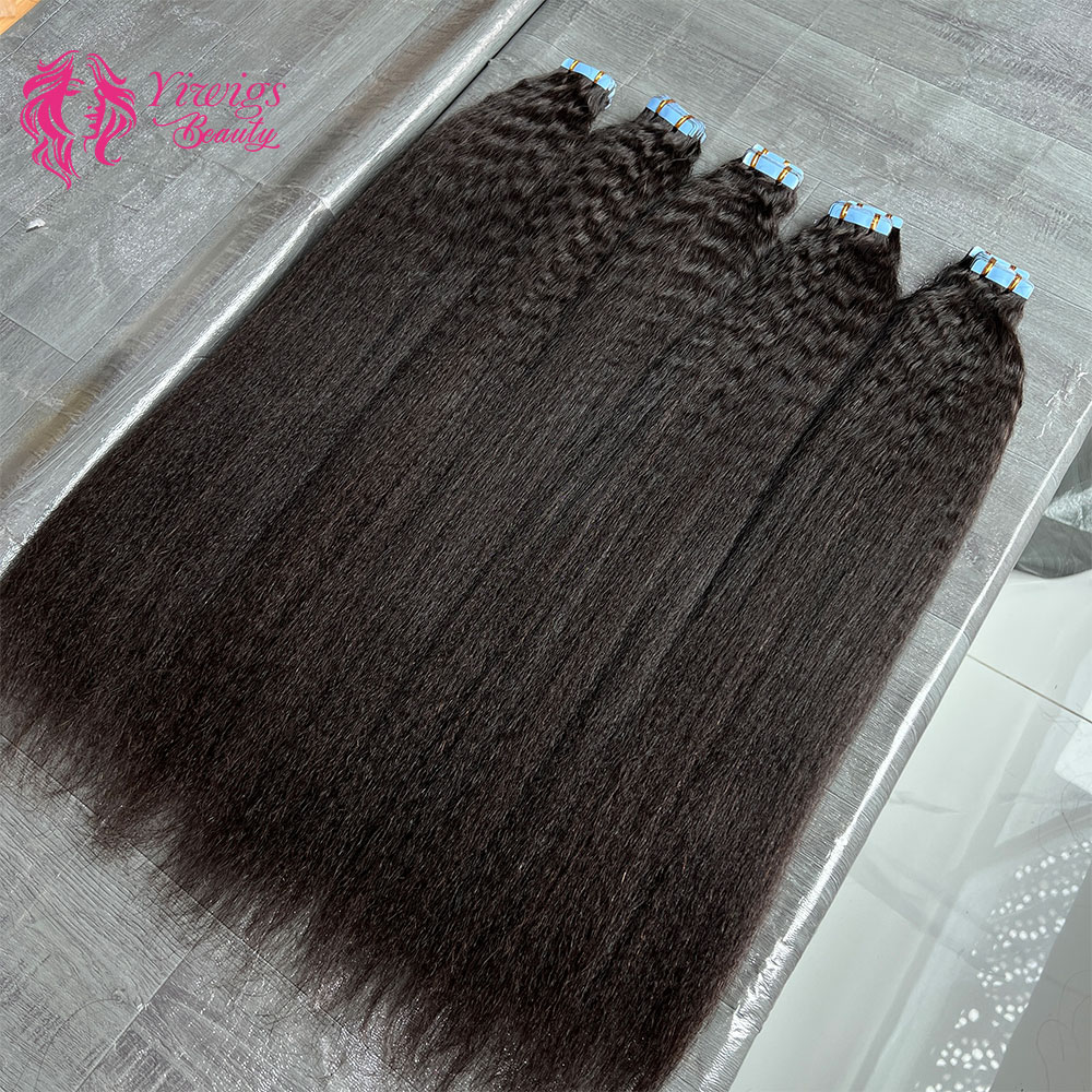 Extensiones de cabello con cin - Invisible Tape In Extensions Real Hair reseña y precio