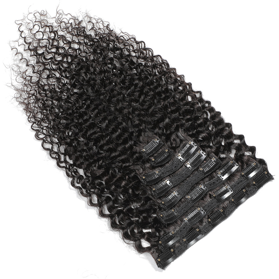 Extensiones de cabello con cli - Seamless Clip In Hair Extensions Human Hair reseña y precio