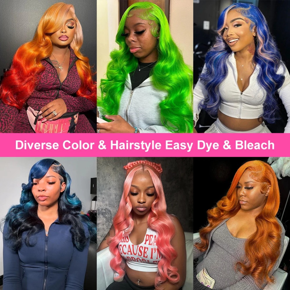 Pelucas de Cabello Humano con  - 613 Blonde Body Wave Lace Front Wig reseña y precio