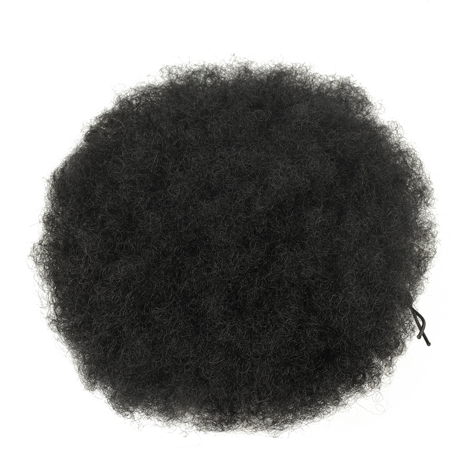 Extensiones de cabello Afro Pu - Drawstring Afro Curly Puff Ponytail reseña y precio