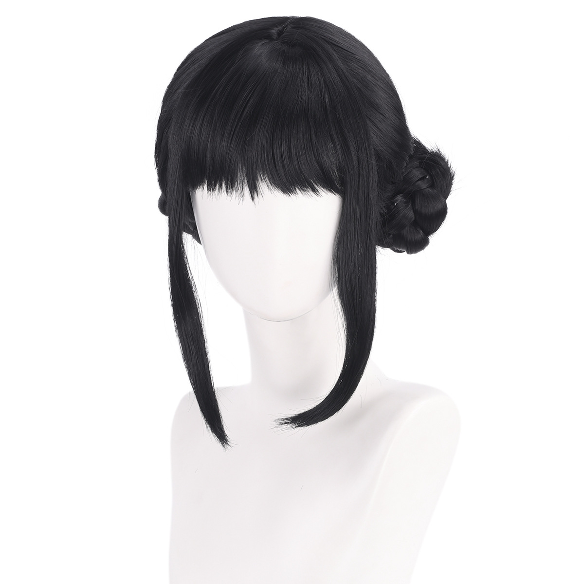 Zoey-Peluca de Cosplay de 33cm - Synthetic Braided Wigs For Black Women reseña y precio