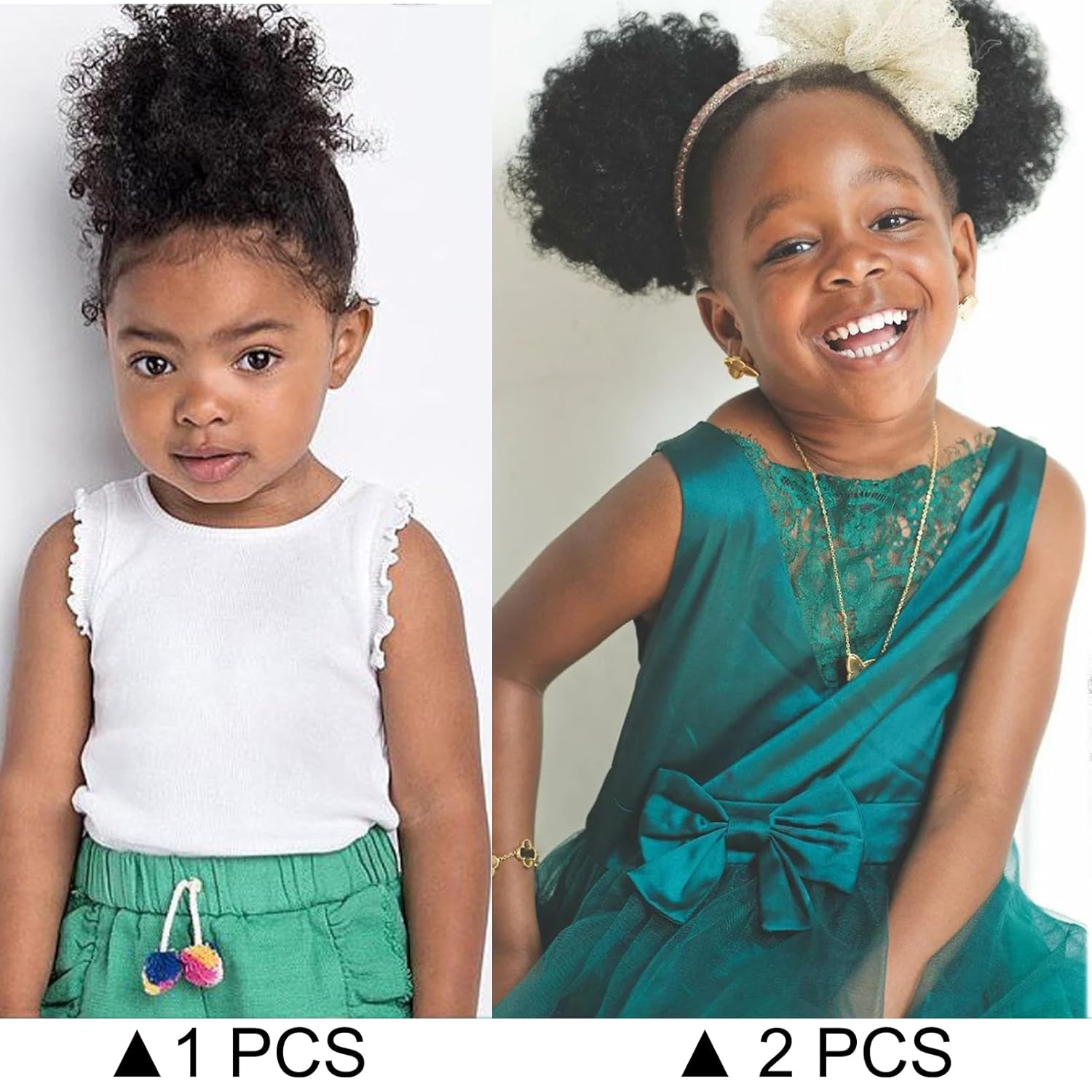 Cola de Caballo Afro Puff de 6 - Drawstring Afro Curly Puff Ponytail reseña y precio