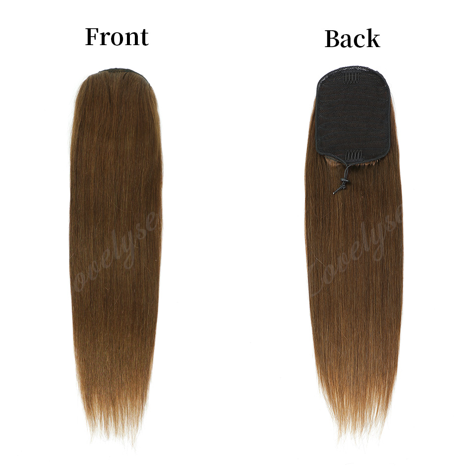 Cola de Caballo Corta con Cord - Seamless Clip In Hair Extensions Human Hair reseña y precio