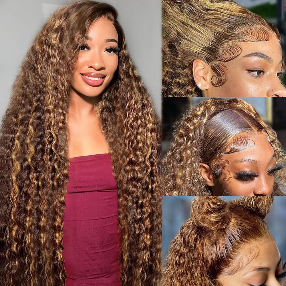 36 pulgadas de onda profunda P - Lace Front Wigs reseña y precio