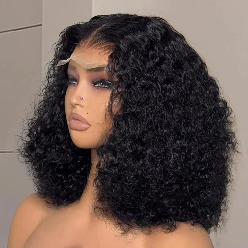 Pelucas de cabello humano riza - Glueless Wear And Go Human Hair Wig reseña y precio