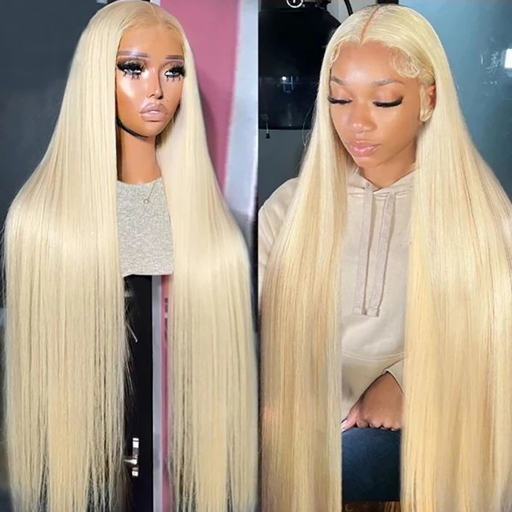 Peluca de Cabello Humano Rubio - 613 Blonde Body Wave Lace Front Wig reseña y precio
