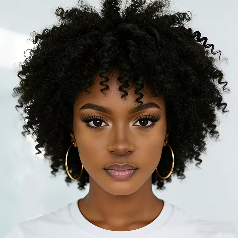 Pelucas de cabello humano esti - Short Pixie Cut Wig Human Hair Cheap reseña y precio