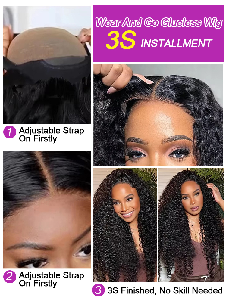 Pelucas onduladas de agua prof - Water Wave Bulk Human Hair For Braiding reseña y precio